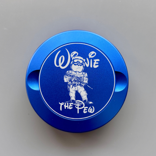 WarCan – Custom Laser Engraved Metal Can for Zyn, Rogue, or On! Pouches