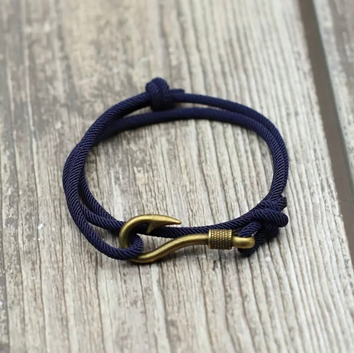 Fish Hook Rope Bracelet