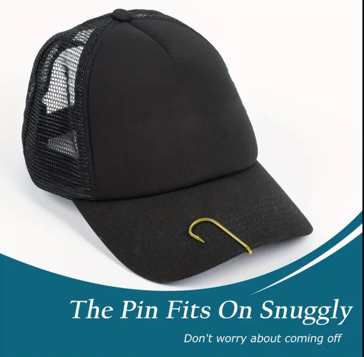 Baseball Hat Fish Hook