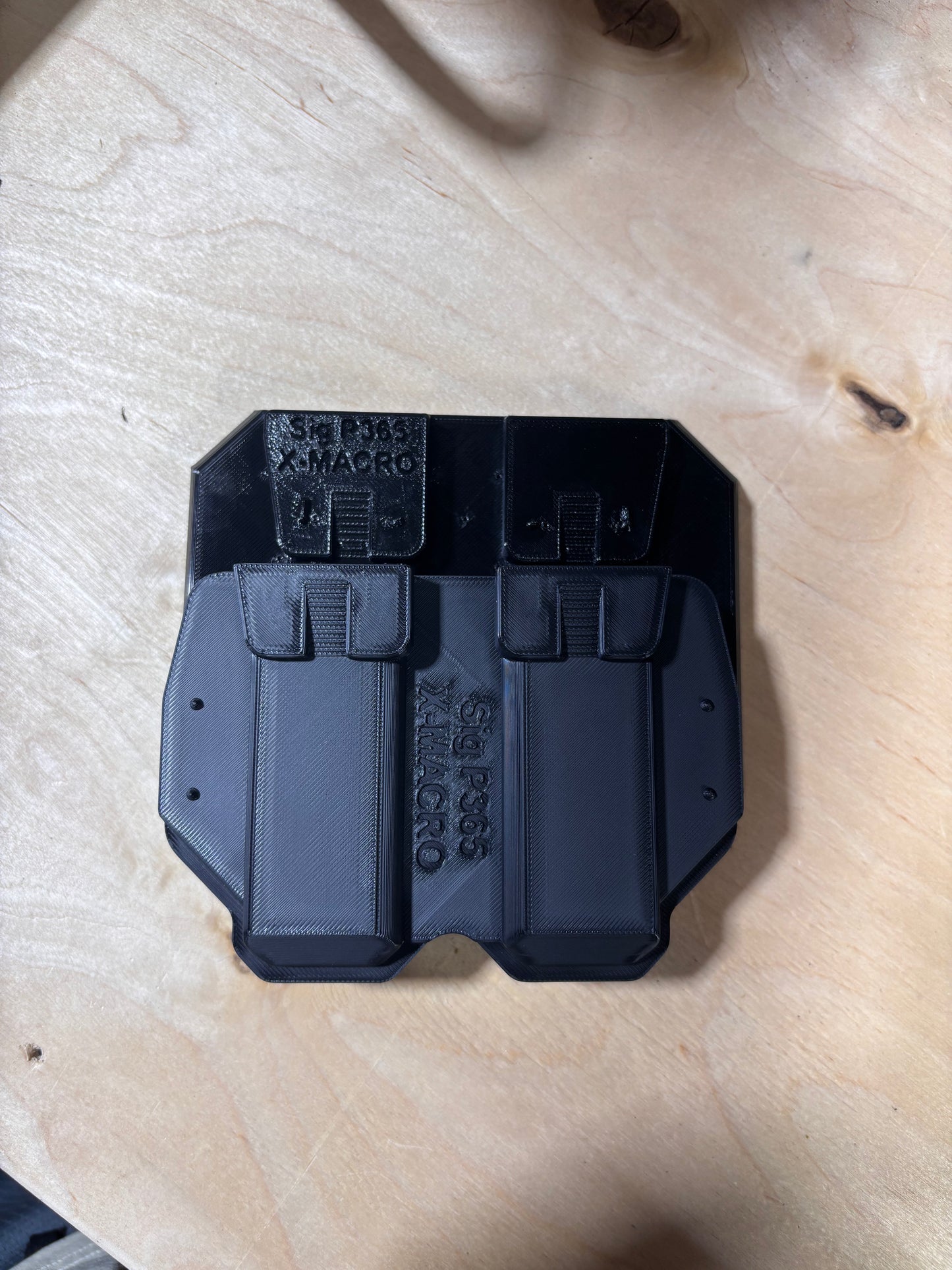 Sig P365 X-Macro Single Mag Kydex Split Mold – Optional Trim Jig
