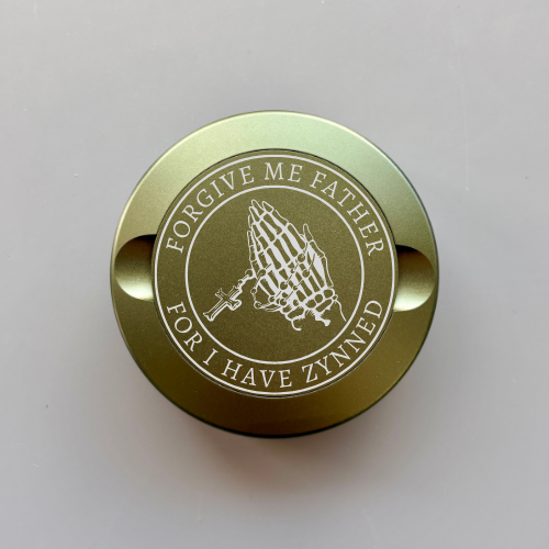 WarCan – Custom Laser Engraved Metal Can for Zyn, Rogue, or On! Pouches
