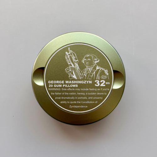 WarCan – Custom Laser Engraved Metal Can for Zyn, Rogue, or On! Pouches