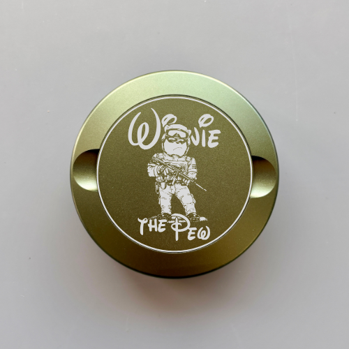 WarCan – Custom Laser Engraved Metal Can for Zyn, Rogue, or On! Pouches