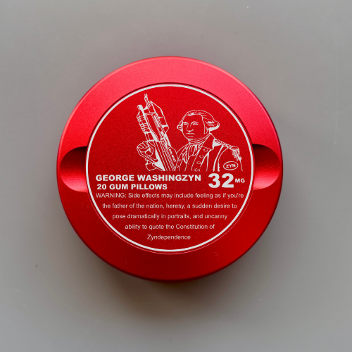 WarCan – Custom Laser Engraved Metal Can for Zyn, Rogue, or On! Pouches