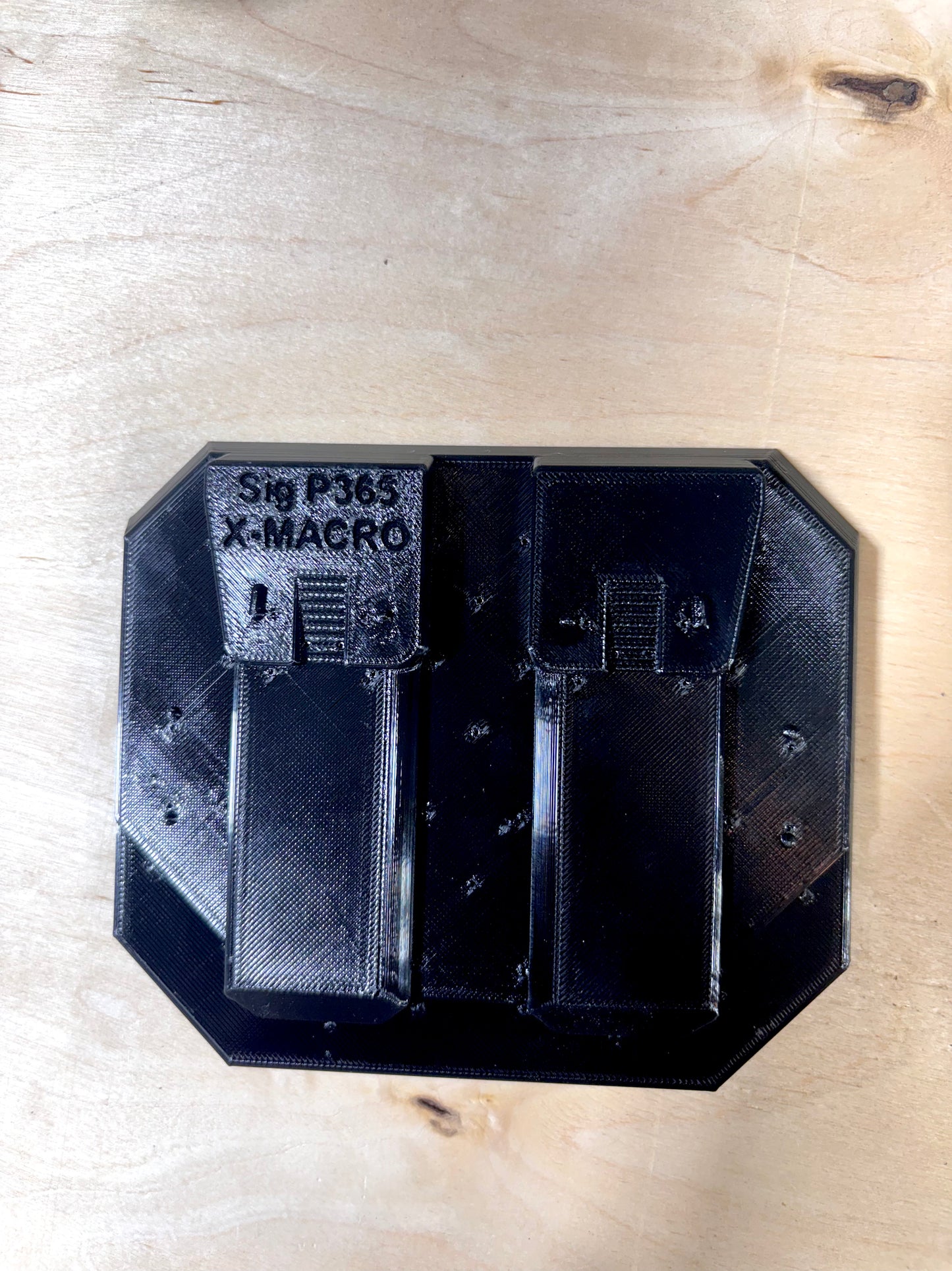 Sig P365 X-Macro Single Mag Kydex Split Mold – Optional Trim Jig