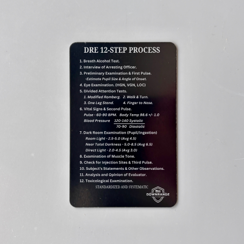 Metal Cop Cards