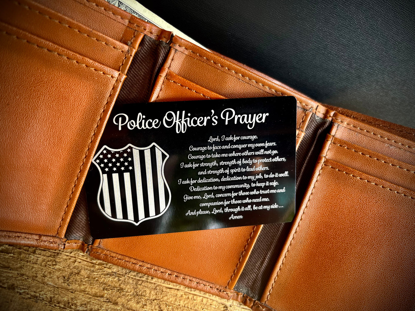 Police Officer Keepsake Card