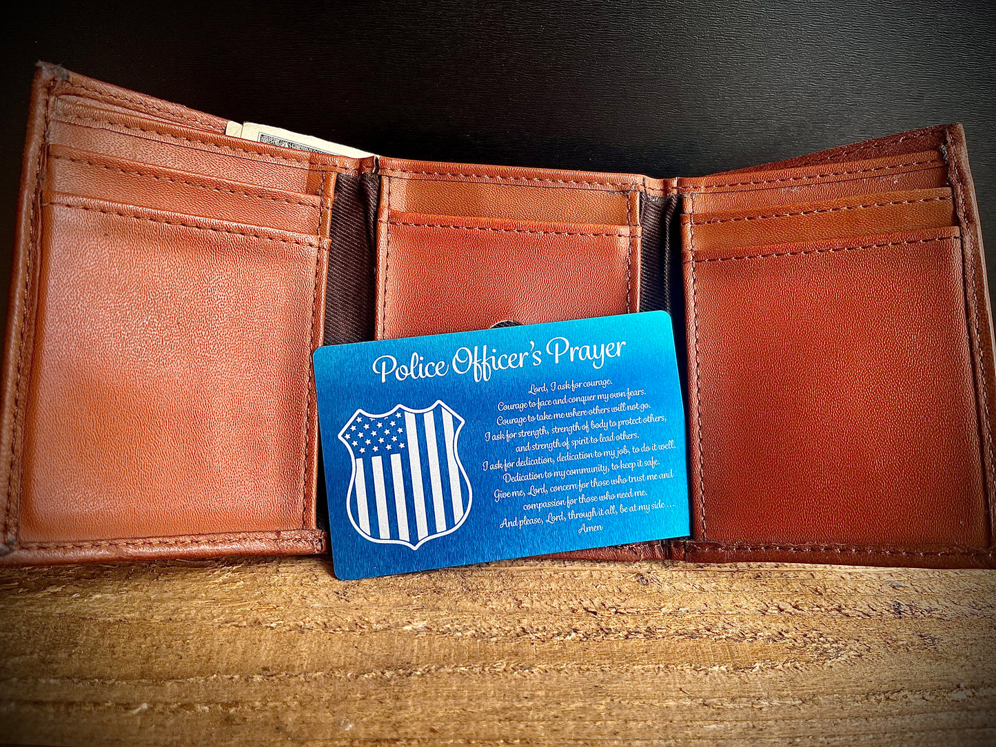 Police Officer Keepsake Card